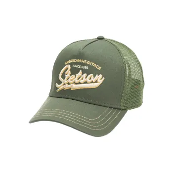 STETSON Cotton Baseball Caps Unisex Green