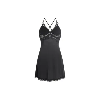 OEING Nightgown Women's Gift Box Set Black