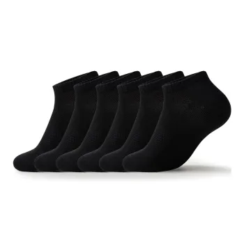 SHIWAJI No-Show Socks Unisex 6 Pack