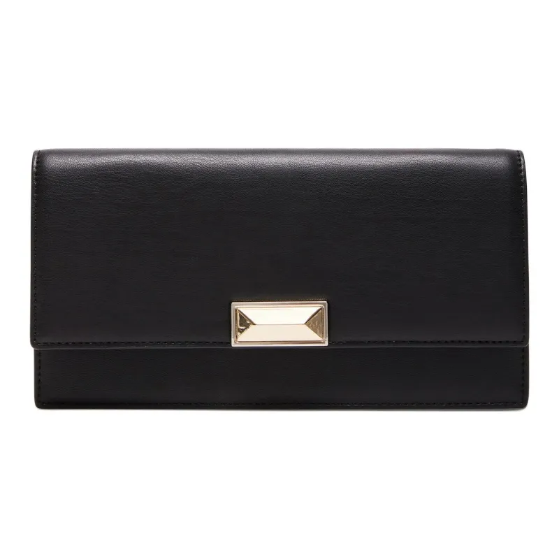 STEVE MADDEN Synthetic Material One Shoulder Crossbody Clutches Women's Black-0