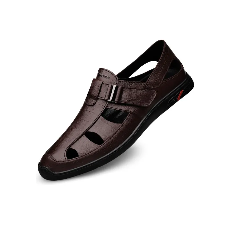 Wen Nai River Trekking Shoes Men Black/Brown-7