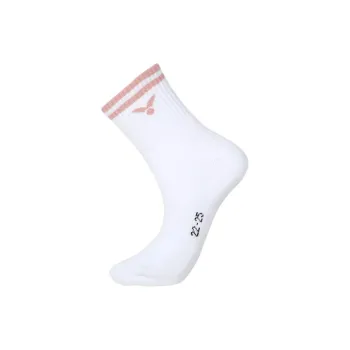VICTOR Mid-Calf Socks Women's 1 Pack Coral Pink