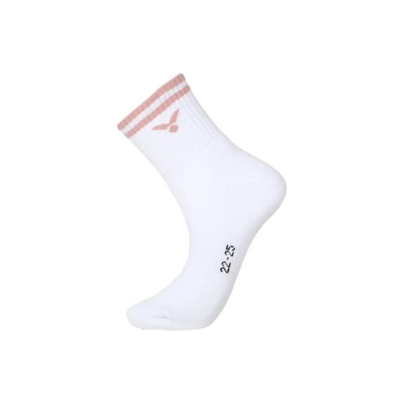 VICTOR Mid Calf Socks Women's 1 Pack Coral Pink-0