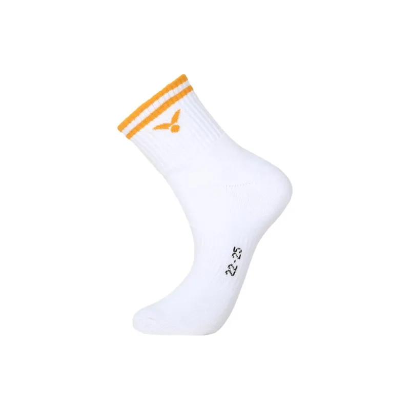 VICTOR Mid Calf Socks Women's 1 Pack Mango Yellow-0