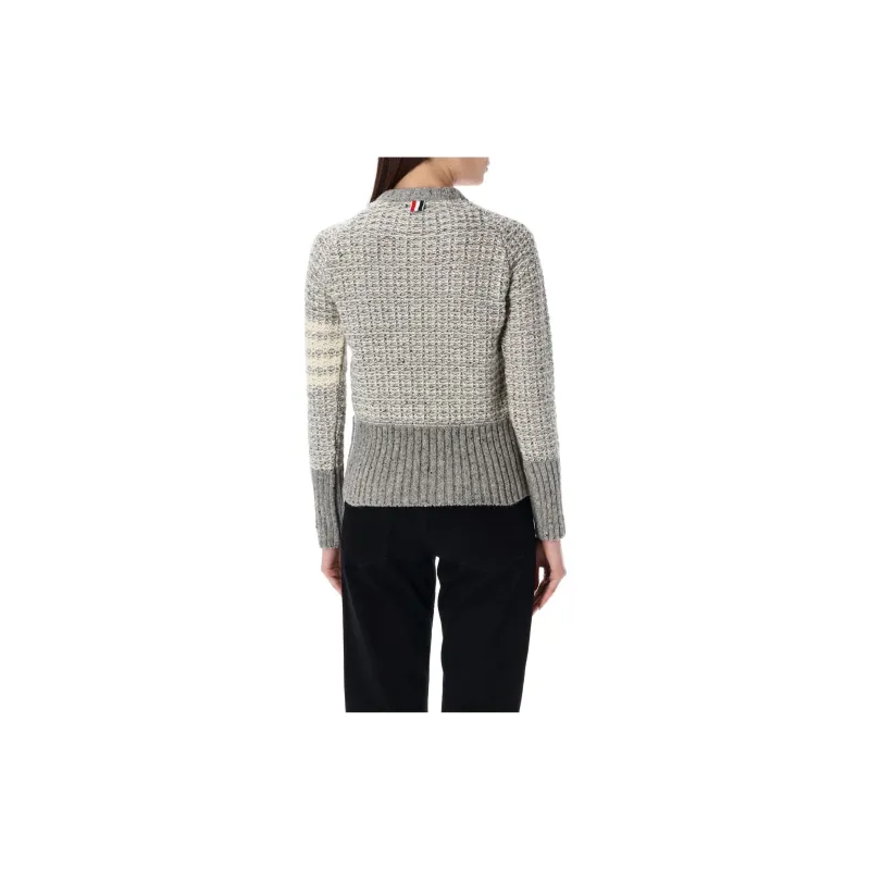 THOM BROWNE 4 Bar Crewneck Jumper-1