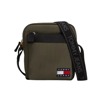 Tommy Hilfiger Recycled Polyester Reporter Bag Crossbody Bag Shoulder Bag Men's Tin Green