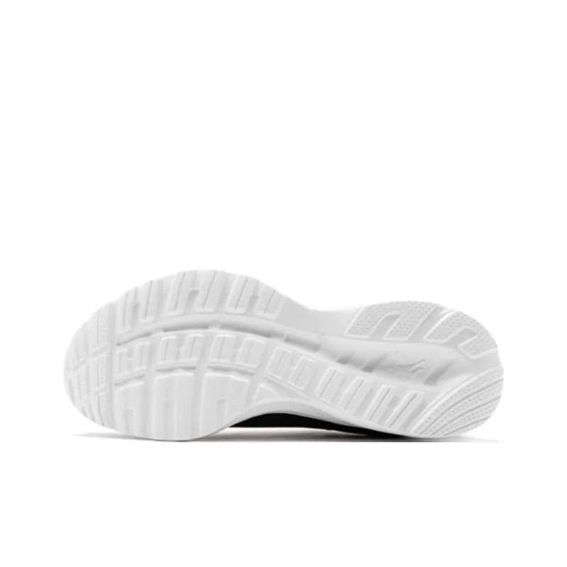 QIAODAN Anti Slip Wear Resistant Low Top Casual Running Shoes Men's Black White Red-5