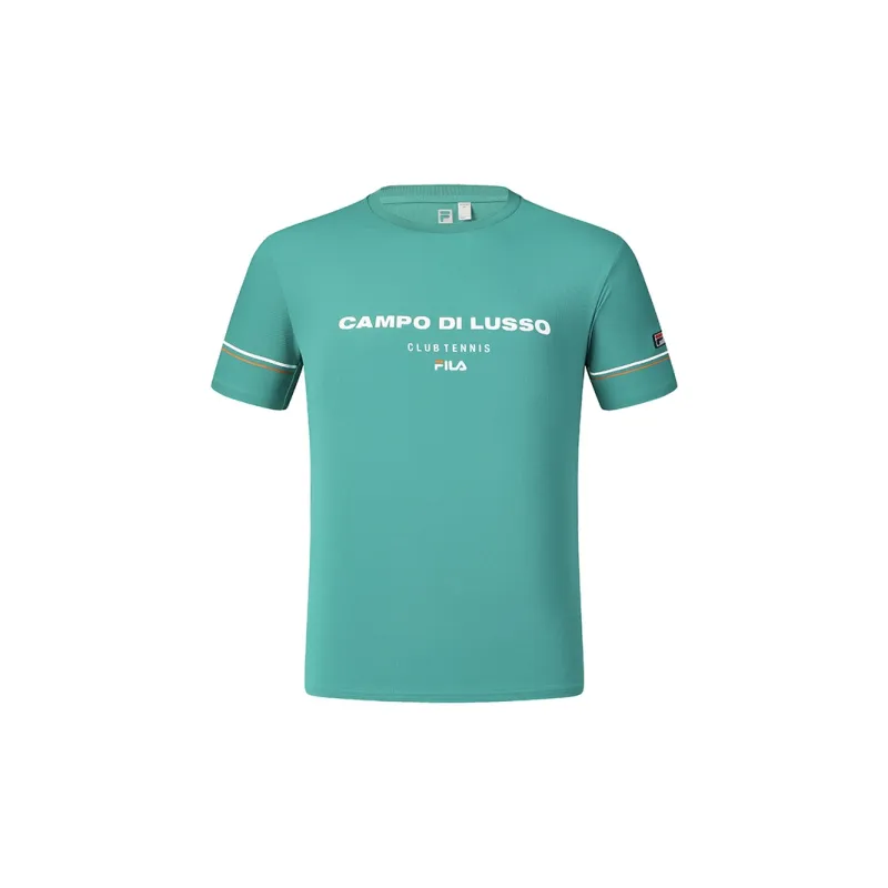 FILA T Shirts Men Green Brown Blue-2
