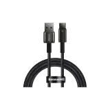 Black[1m, 1 Pack]USB-C Port, Supports 100W Fast Charging