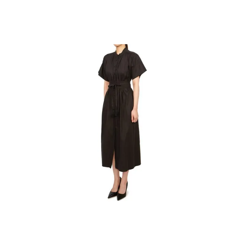 Vanessa Bruno Short Sleeved Dresses Women's Black-2