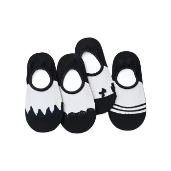 Caramella No-Show Socks Women's 4 Pack