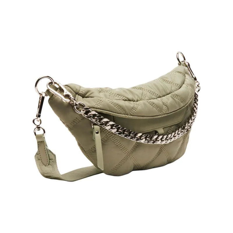 STEVE MADDEN Synthetic Material Crossbody Bag Shoulder Bag Women's Gray Sage Green-1