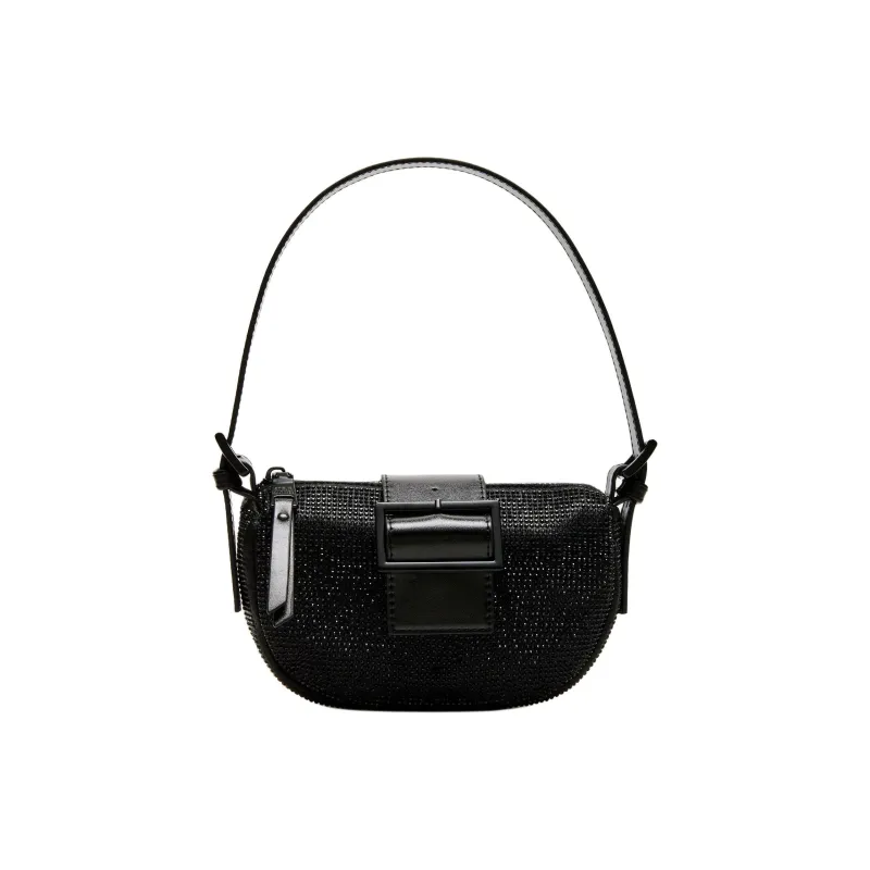 STEVE MADDEN Synthetic Material Handbag Shoulder Bag Mini Women's Black-0