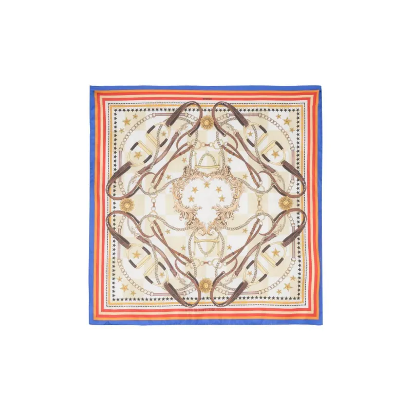 Sandro Graphic-print Silk Scarf-1