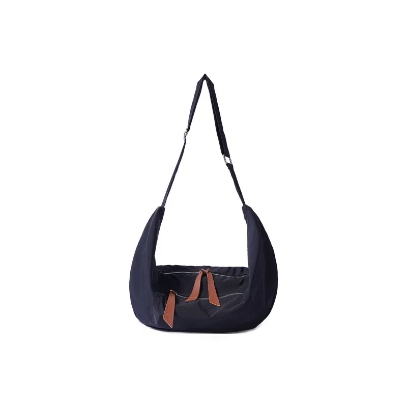 Dubaolu Fabric Crossbody Bag Medium Size Women's Khaki/Black-3