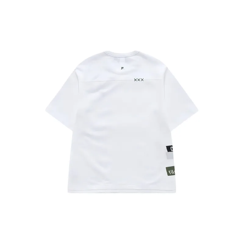 FILA Fusion T Shirt Men's Standard White-1