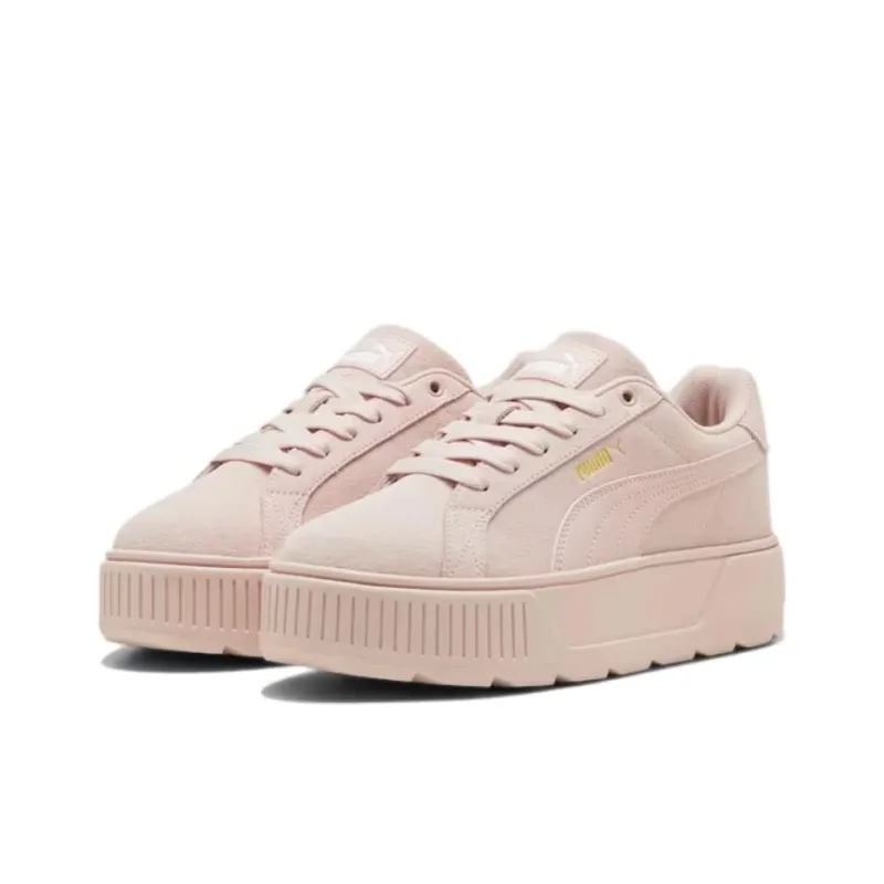 PUMA Karmen Anti Slip Wear Resistant Low Top Training Shoes Women's Light Pink-2