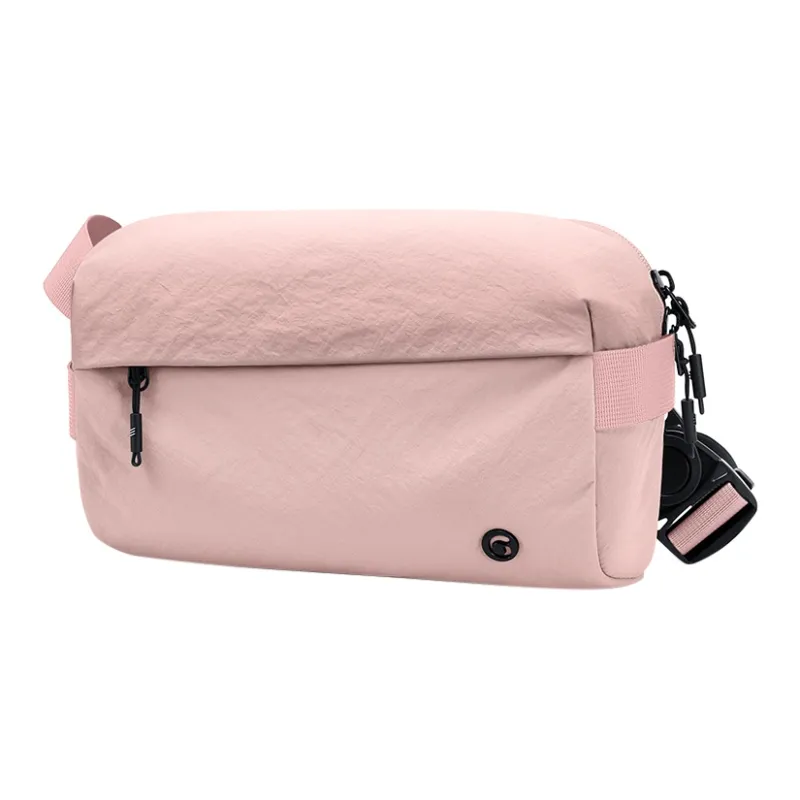 GOLF Fabric Sling Bag Regular Unisex Black Light Apricot Ballet Pink Olive Green-19