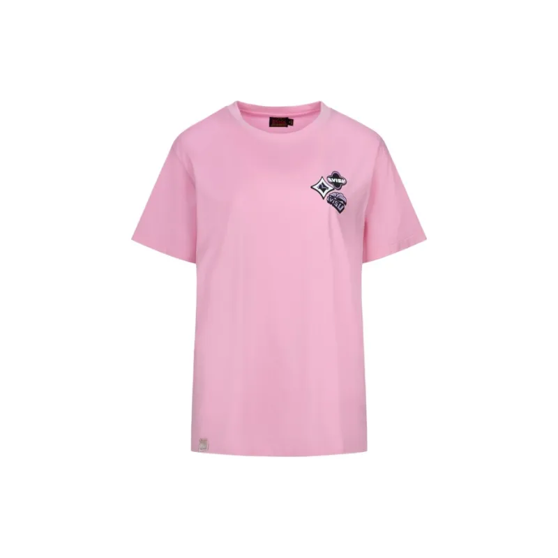 EVISU T Shirts Women's Pink-1