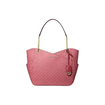 MICHAEL KORS MICHAEL KORS Handbag Collection Jet Set Polyurethane One Shoulder Handbags Regular Women's Raspberry Red