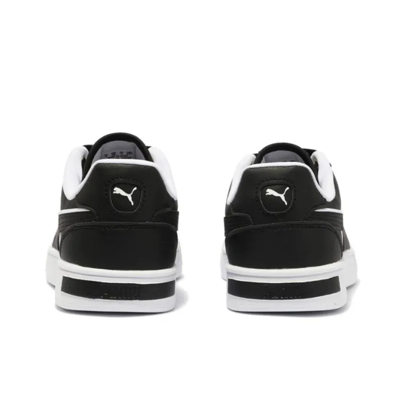 PUMA CAVEN DIME Anti Slip Wear Resistant Low Top Skateboard Shoes Unisex Black White-3