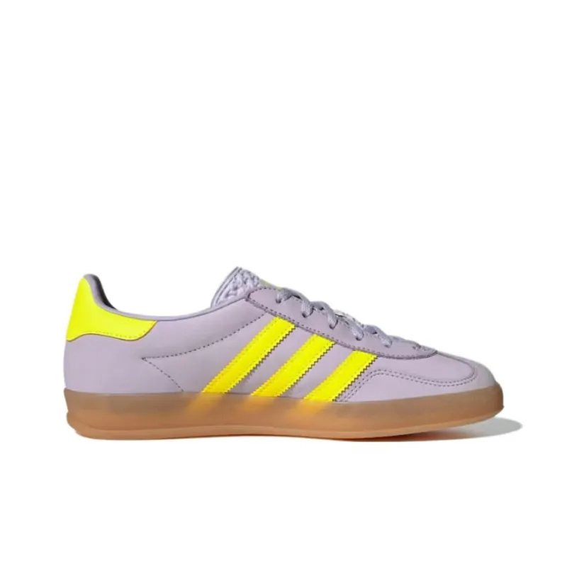 Adidas Gazelle Indoor Silver Dawn Solar Yellow Women's-1