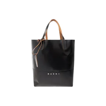 MARNI Tribeca Logo Printed Tote Bag