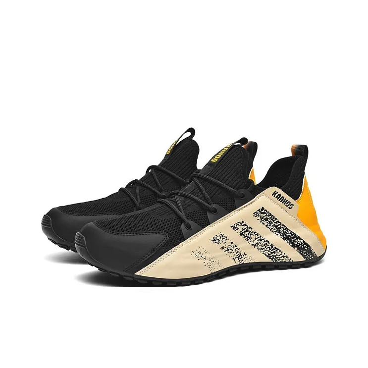KAAHOO Anti Slip And Wear Resistant Lightweight Height Increasing Low Top Casual Shoes Unisex-7