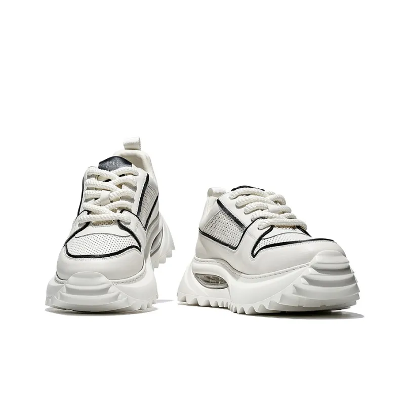 JANE HARLOW Breathable Lightweight Height Increasing Low Top Chunky Sneakers Unisex-3