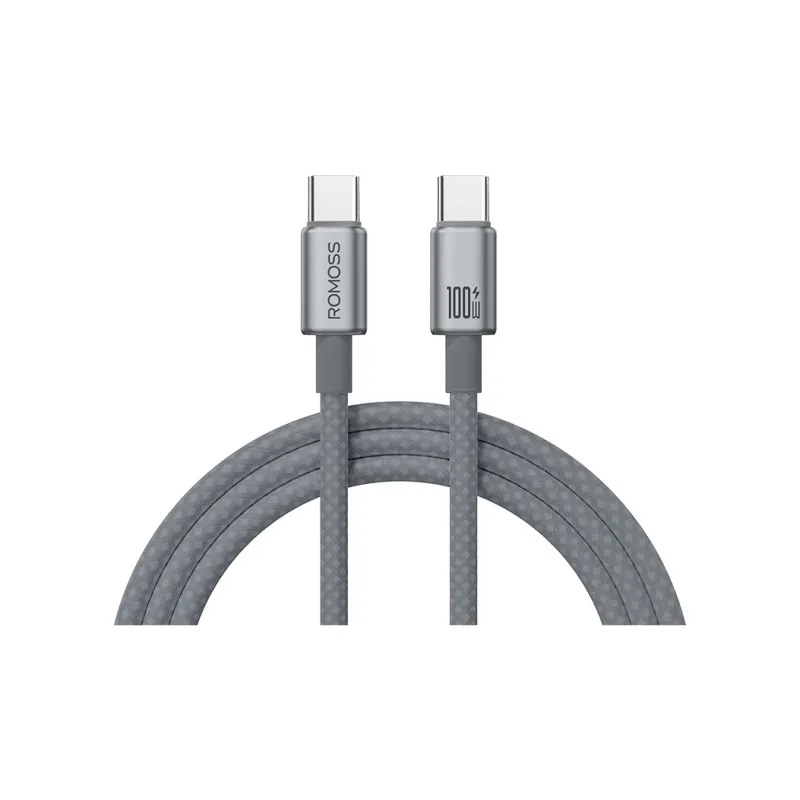 ROMOSS 1.2/2 M Type c To Type c 100W Fast Charging Cable Compatibility Apple Full Range-4