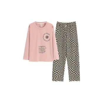 FENTENGCARE Pajama Set Women's Lotus Color