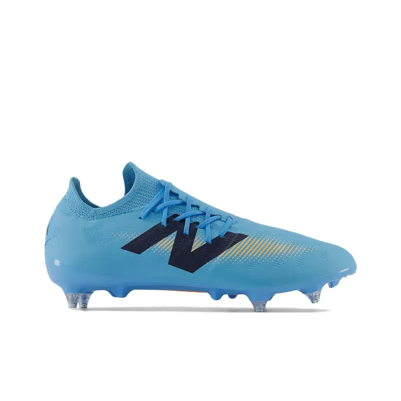 New Balance Furon V7 Anti Slip Wear Resistant Soccer Shoes Unisex Blue-1