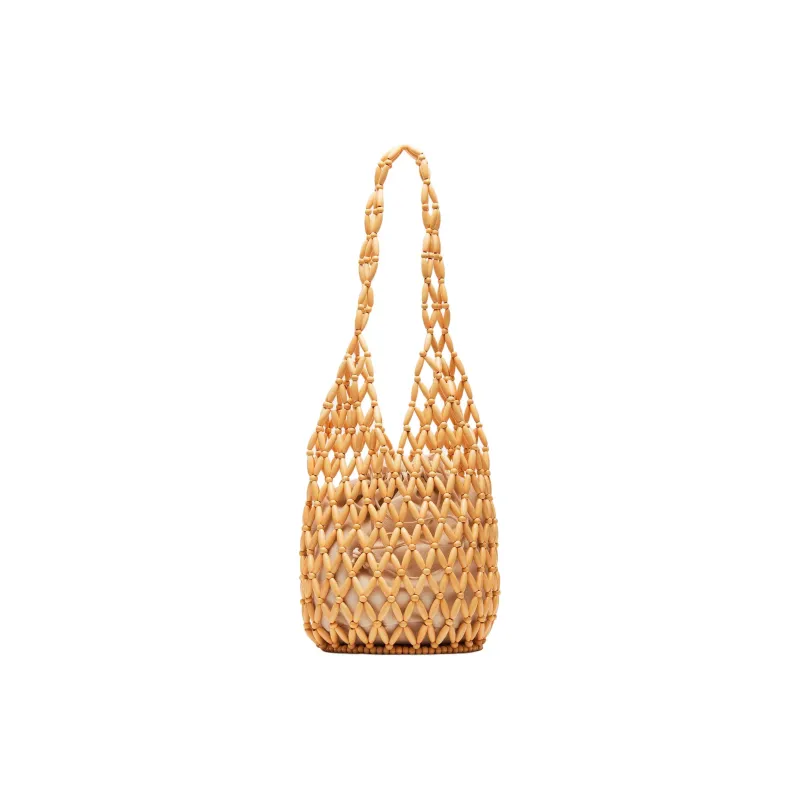 STEVE MADDEN Synthetic Material Handbag Shoulder Bag Women's Natural-2