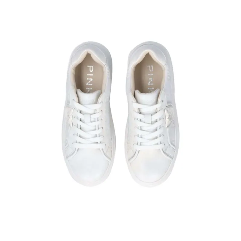 PINKO Yoko 06 Lace Up Sneakers Women's-4