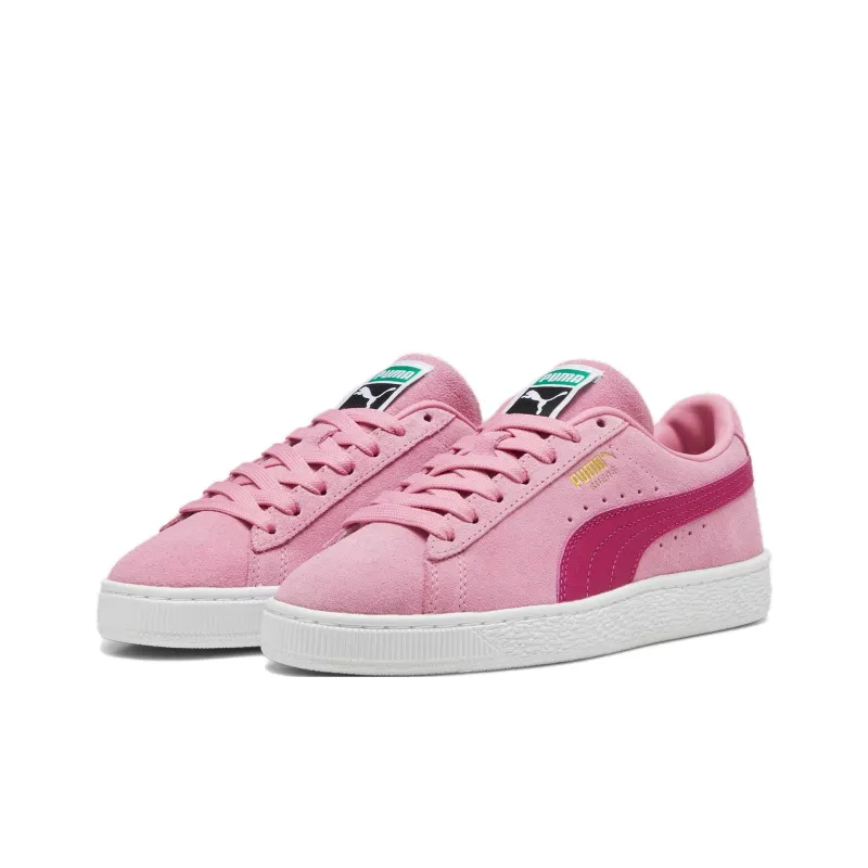 PUMA Slip Resistant Low Top Skateboard Shoes Unisex Pink-2