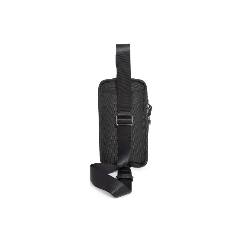 TUMI Alpha Fabric Crossbody Bag Shoulder Bag Unisex Black Gray Color-2