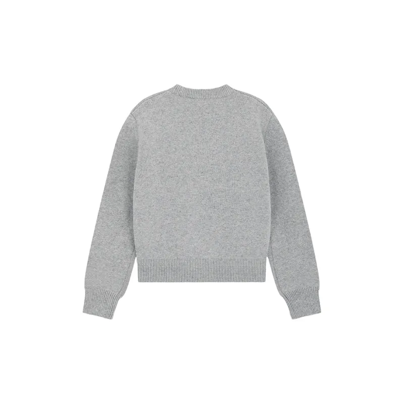 WE11DONE Logo embroidered Jumper-1