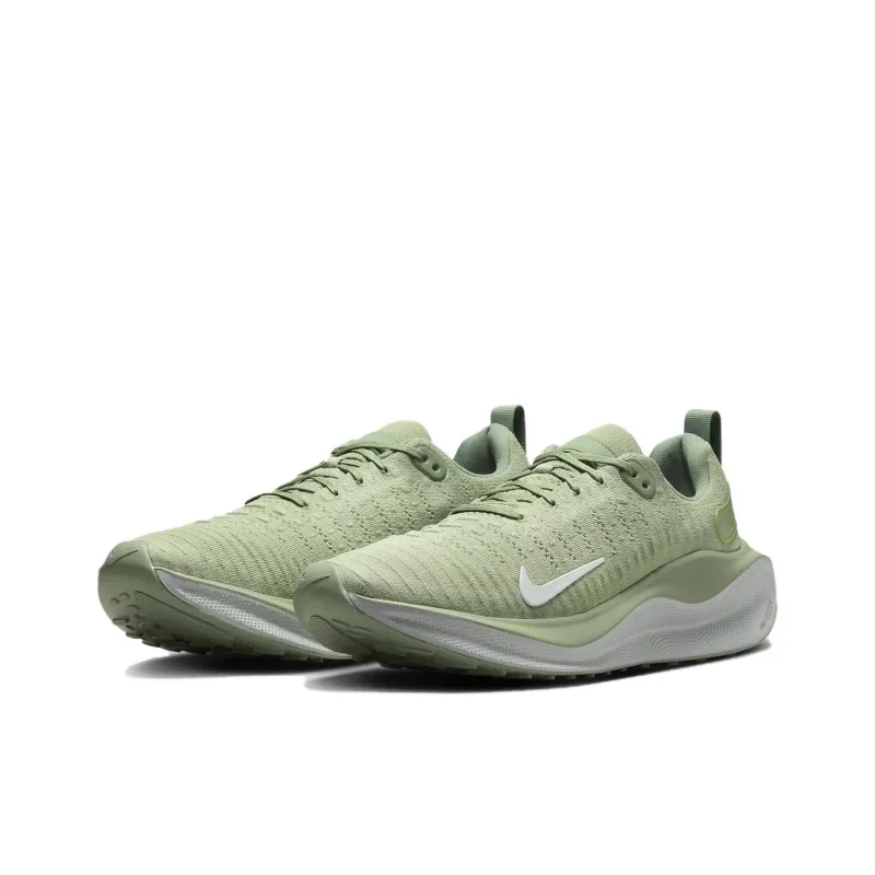 Nike InfinityRN Series Anti Slip Wear Resistant Low Top Casual Running Shoes Men's Green White-2
