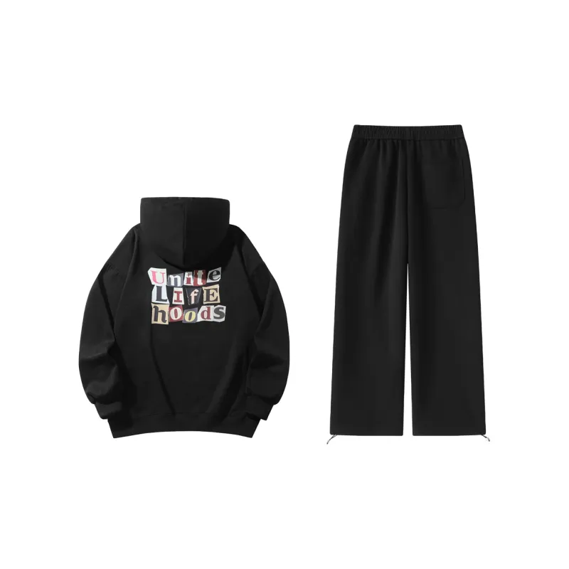 Unite Life HOODS Casual Sportswear Unisex-1