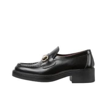 GUCCI Horsebit Loafers 4.5cm Women's Black