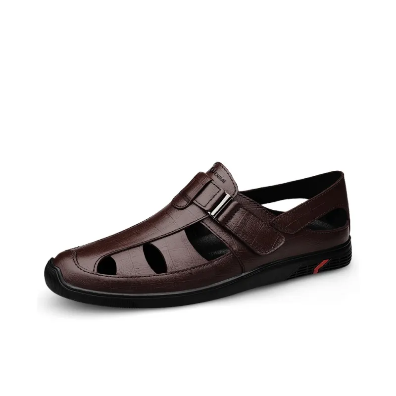 Wen Nai River Trekking Shoes Men Black/Brown-6