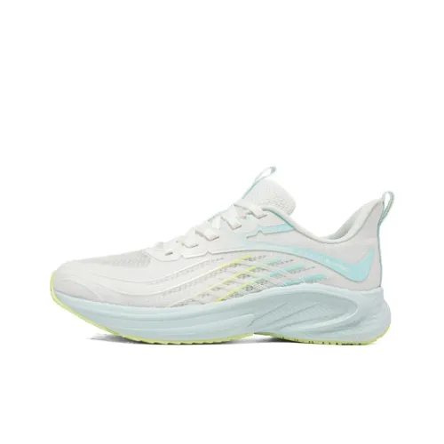 361° Running Shoes Women's Low-Top Feather White/Thin Silk Blue