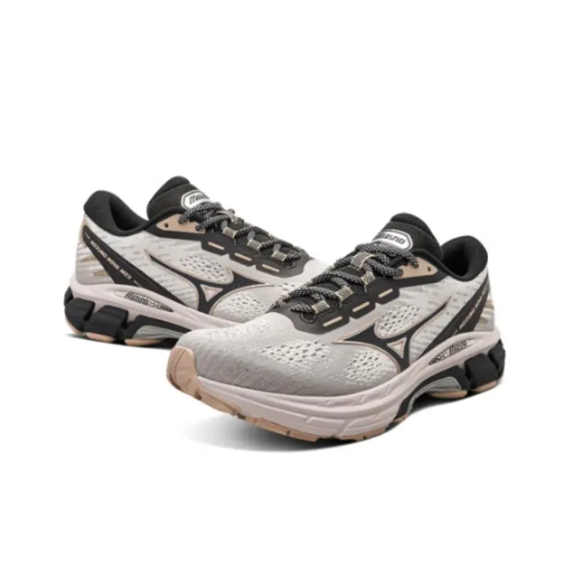 Mizuno NOVA MIX Anti Slip Wear Resistant Low Top Running Shoes Unisex Gray-2