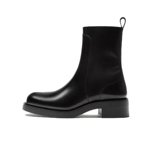 ZARA Ankle Boots Men Black