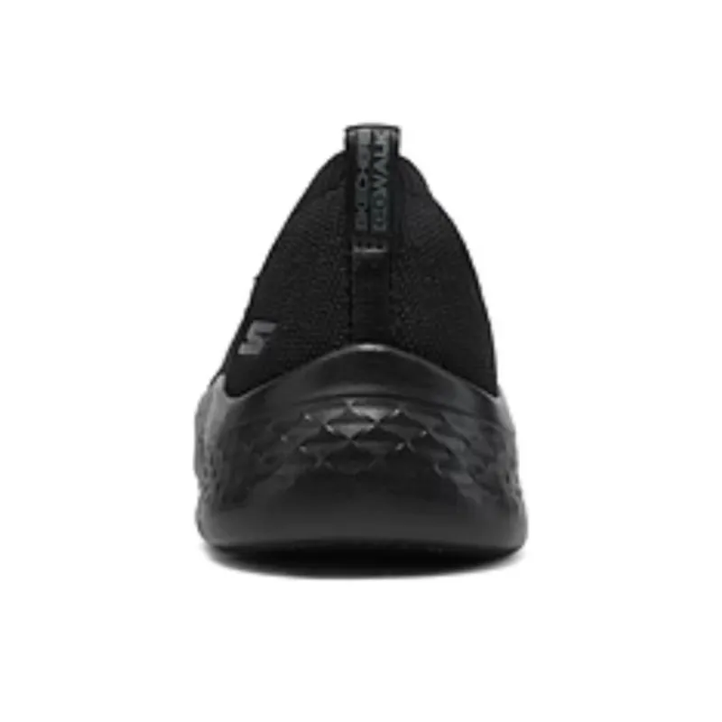 Skechers Women's GO WALK Breathable And Lightweight Low Top Casual Shoes Women's Black-3