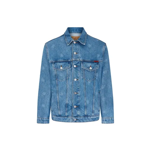 Martine Rose Denim Jackets Women's Blue