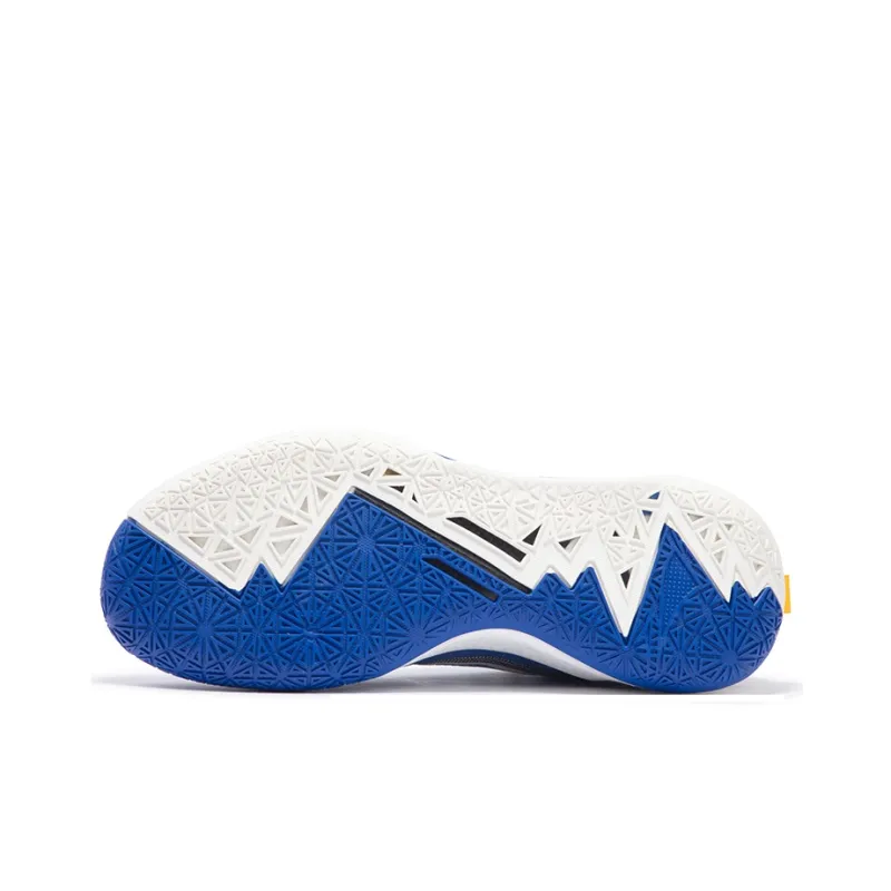 361° BIG3 5.0 Quick PRO Basketball Shoes Men Low Top Numbers Blue/Feather White-4