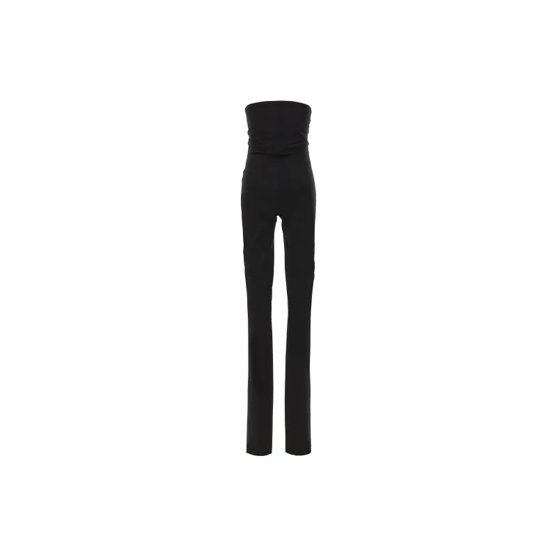 The Attico Strapless Zipped Jumpsuit-1