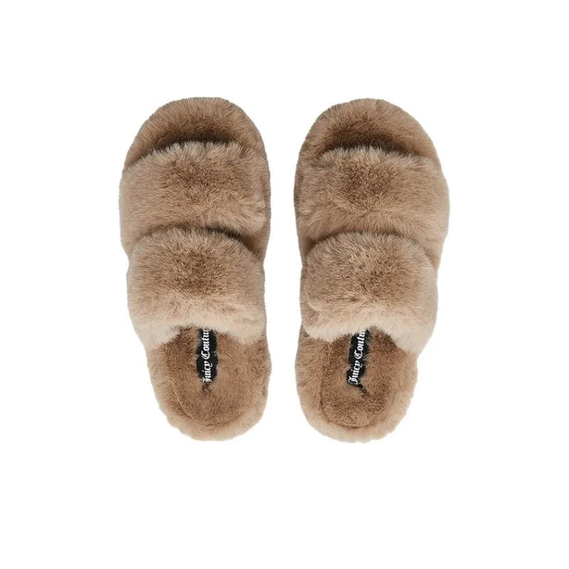 JUZI PVC Polyvinyl Chloride Slip-Resistant Abrasion-Resistant Slide Slippers Women's-7
