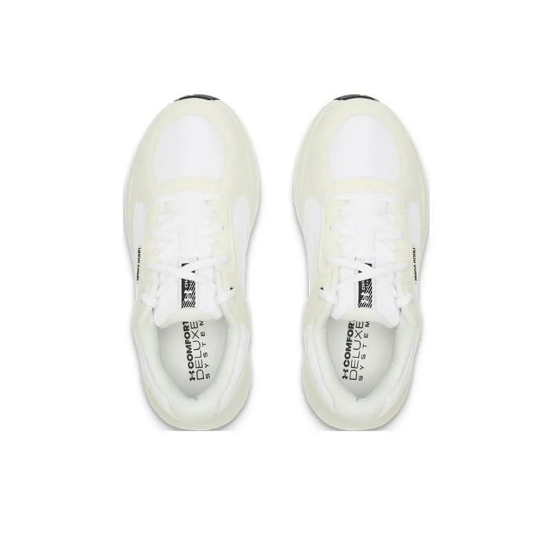 Under Armour Charged Versurge Anti Slip Wear Resistant Low Top Casual Running Shoes Women's Ecru-4